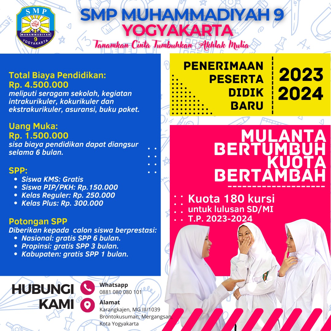 Penerimaan Peserta Didik Baru Tahun Pelajaran 2023/2024 - Web Resmi SMP ...