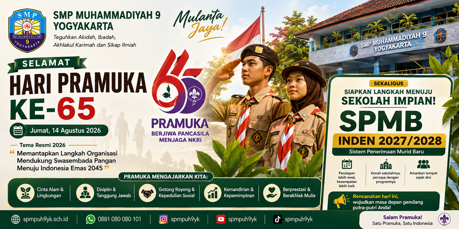 Hari Pramuka ke-65